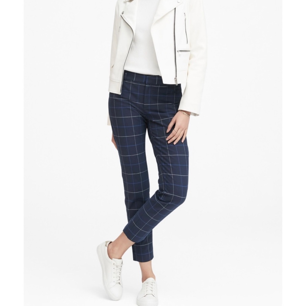 Banana Republic Sloan Trouser Navy